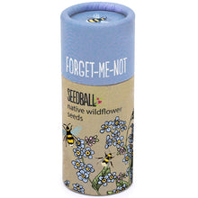 Load image into Gallery viewer, Seedball Tube - Forget-Me-Not

