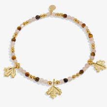 Load image into Gallery viewer, Autumn's Calling A Little 'Leaves Are Falling Autumn Is Calling' Bracelet - Joma Jewellery
