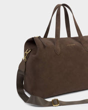 Load image into Gallery viewer, Milan Suedette Cabin Bag - Chocolate - Katie Loxton
