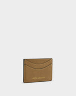 'Alba' Suedette Card Holder - Caramel - Katie Loxton