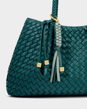 Load image into Gallery viewer, Braided Bag Charm/Keyring - Deep Teal - Katie Loxton
