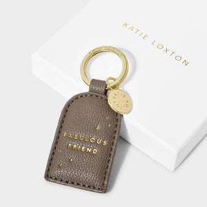 Boxed Keyring 'Fabulous Friend' - Katie Loxton