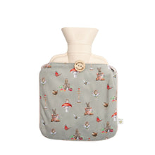 Load image into Gallery viewer, &#39;Garden Friends&#39; Wren Hot Water Bottle - Wrendale Designs
