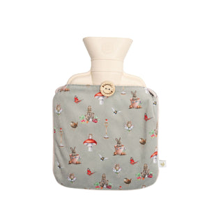 'Garden Friends' Wren Hot Water Bottle - Wrendale Designs