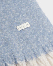 Load image into Gallery viewer, Recycled Striped Tassel Scarf Blue - Katie Loxton
