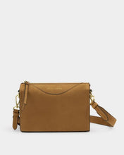 Load image into Gallery viewer, 'Alba' Suedette Crossbody Bag in Caramel - Katie Loxton
