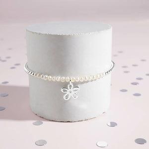 Children's Bridal Pearl Bracelet 'Lovely Flower Girl' - Joma Jewellery