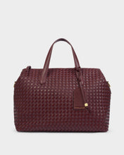 Load image into Gallery viewer, Milan Hand Woven Cabin Bag Cherry - Katie Loxton
