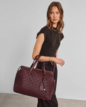 Load image into Gallery viewer, Milan Hand Woven Cabin Bag Cherry - Katie Loxton
