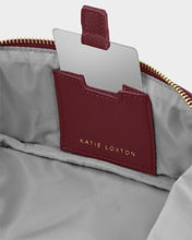 Load image into Gallery viewer, Fold-Out Mirror Makeup Bag Cherry - Katie Loxton

