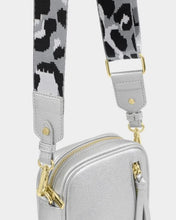 Load image into Gallery viewer, 'Hallie' Small Crossbody Bag in Silver - Katie Loxton
