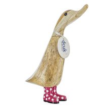 Load image into Gallery viewer, DCUK Duckling In Spotty Boots - Pink
