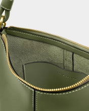 Load image into Gallery viewer, 'Hallie' Satchel Bag in Khaki - Katie Loxton
