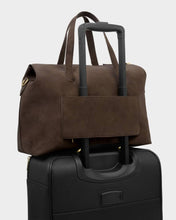 Load image into Gallery viewer, Milan Suedette Cabin Bag - Chocolate - Katie Loxton
