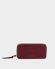 Load image into Gallery viewer, Fold-Out Mirror Makeup Bag Cherry - Katie Loxton
