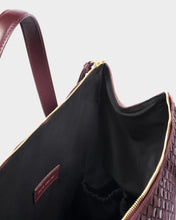 Load image into Gallery viewer, Milan Hand Woven Cabin Bag Cherry - Katie Loxton
