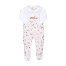 Load image into Gallery viewer, &#39;Little Forest&#39; Woodland Animal Printed Babygrow
