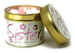 Lillyflame scented candle tin - Sister