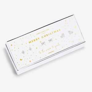Christmas Occasion Earring Box 'Merry Christmas' - Joma Jewellery