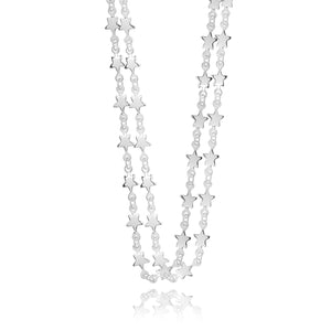 Wish Upon A Star Double Chain Necklace - Joma Jewellery