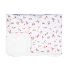 Load image into Gallery viewer, &#39;Little Forest&#39; Woodland Animal Baby Blanket
