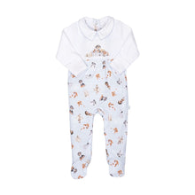 Load image into Gallery viewer, &#39;Little Paws&#39; Dog Printed Babygrow
