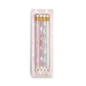 Katie Loxton pack of 4 pencils