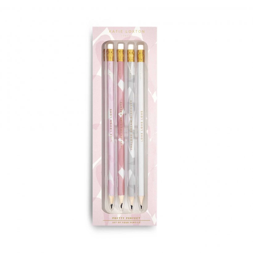 Katie Loxton pack of 4 pencils