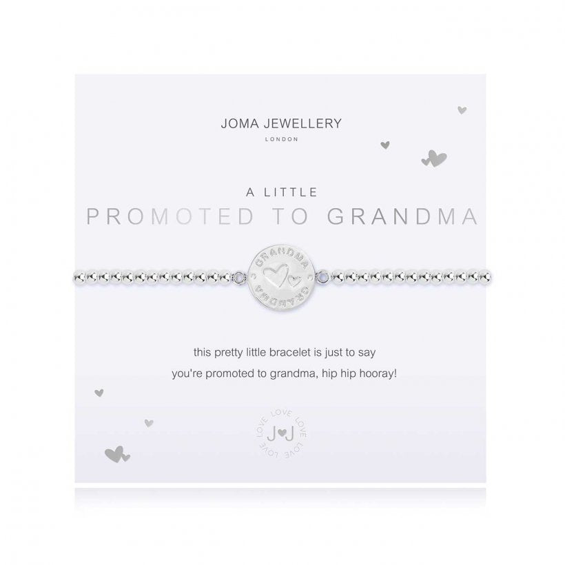 A Little Promoted To Grandma Bracelet - Joma Jewellery