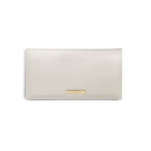 Katie Loxton Secret Message Purse - 'Time To Shine - Warm Grey