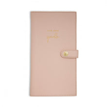 Load image into Gallery viewer, TRAVEL WALLET - LIVE LOVE SPARKLE - KATIE LOXTON
