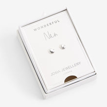 Load image into Gallery viewer, Treasure The Little Things &#39;Wonderful Nan&#39; Earring Box - Joma Jewellery
