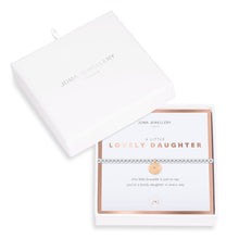 Load image into Gallery viewer, Beautifully Boxed A little &#39;Lovely Daughter&#39; Bracelet - Joma Jewellery
