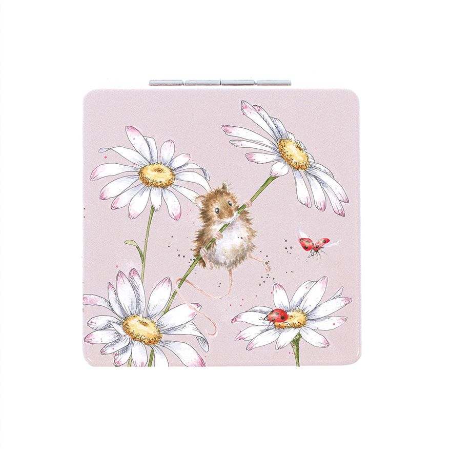'Oops a daisy' Pocket Mirror - Wrendale Designs