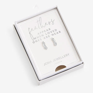 Treasure The Little Things 'Feathers Appear' Earring Box - Joma Jewellery