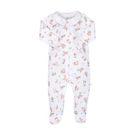 'Little Forest' Woodland Animal Patterned Babygrow