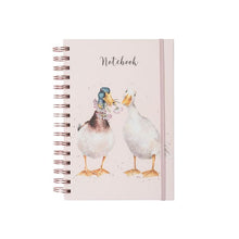 Load image into Gallery viewer, &#39;Not A Daisy Goes By&#39; Duck Notebook - Wrendale Designs
