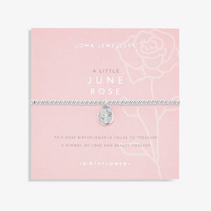 Birth Flower A little 'June' Bracelet - Joma Jewellery