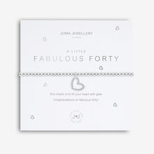 Load image into Gallery viewer, A Little Fabulous Forty Bracelet - Joma Jewellery
