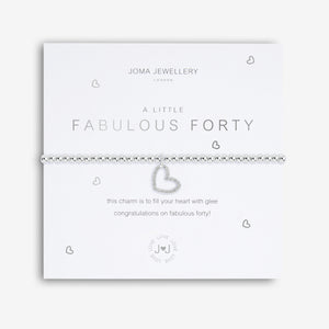 A Little Fabulous Forty Bracelet - Joma Jewellery
