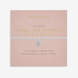 A Little 'Mum's Are Angels In Disguise' Bracelet - Joma Jewellery