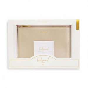 Pouch And Bracelet Gift Set | Bridesmaid - Katie Loxton