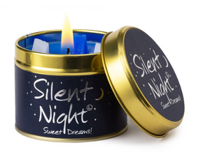 Silent Night Tin Candle - Lilyflame