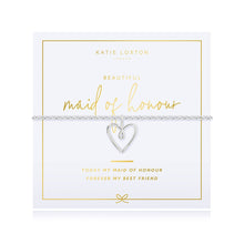 Load image into Gallery viewer, Pouch And Bracelet Gift Set | Maid of Honour - Katie Loxton
