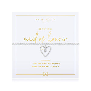 Pouch And Bracelet Gift Set | Maid of Honour - Katie Loxton