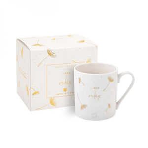 Boxed Porcelain Mug - Relax - Katie Loxton