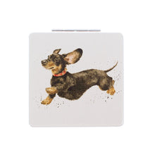 Load image into Gallery viewer, 'That Friday Feeling' Dachshund Pocket Mirror
