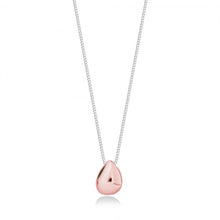 Load image into Gallery viewer, Pretty Pebble Pendant Necklace Rose Gold - Joma Jewellery
