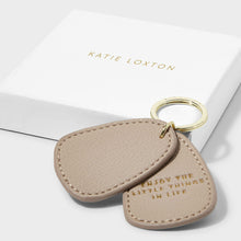 Load image into Gallery viewer, &#39;Enjoy The Little Things In Life&#39; Boxed Keyring - Katie Loxton
