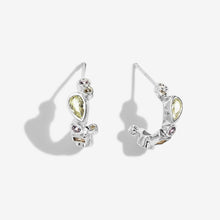 Load image into Gallery viewer, Radiant Treasures Gems Earrings (huggies) - Joma Jewellery

